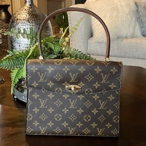 Louis Vuitton Monogram Satchel Malesherbes